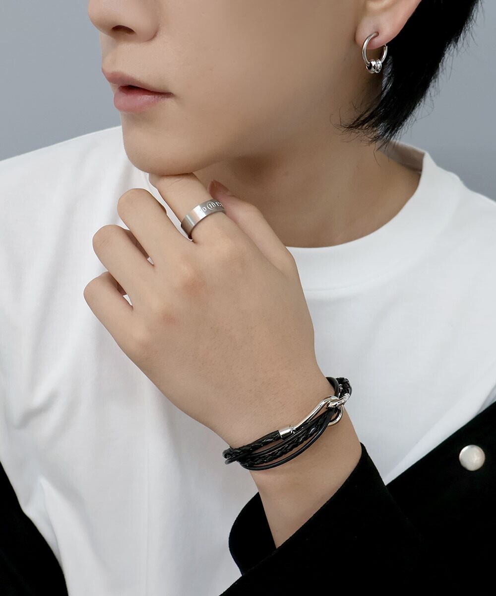 【SELECT】サージカル ステンレス 316L ナンバー リング  金属アレルギー対応　韓国製