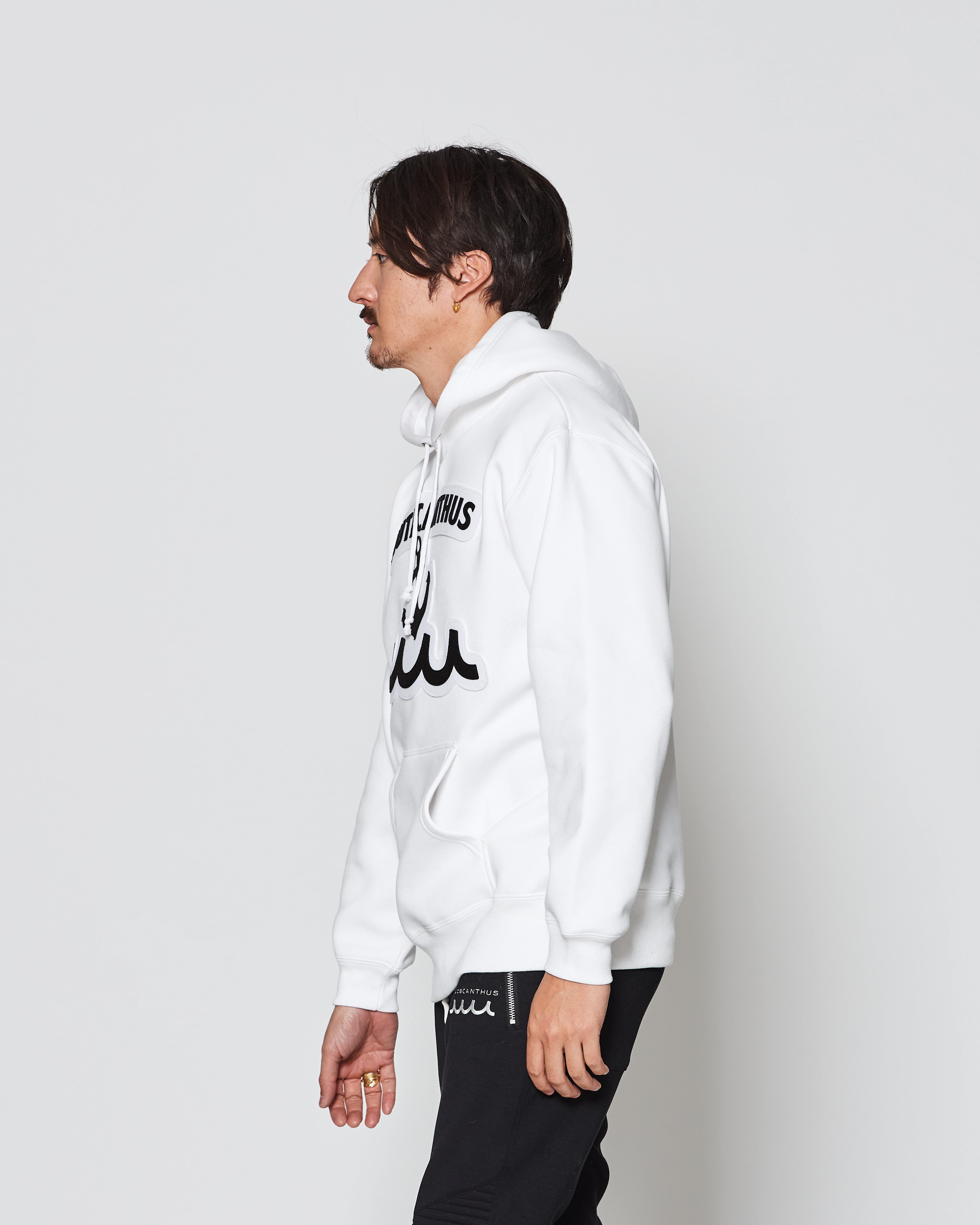 muta MARINE × ACANTHUS アンカー ロゴ ワッペン パーカー | ACANTHUS