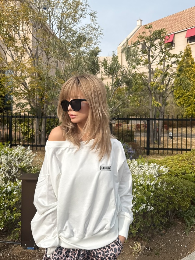 LEHUA CROPPED SWEAT SHIRT［LHCST019H］