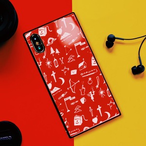 おまじないスクエア型iPhoneケース