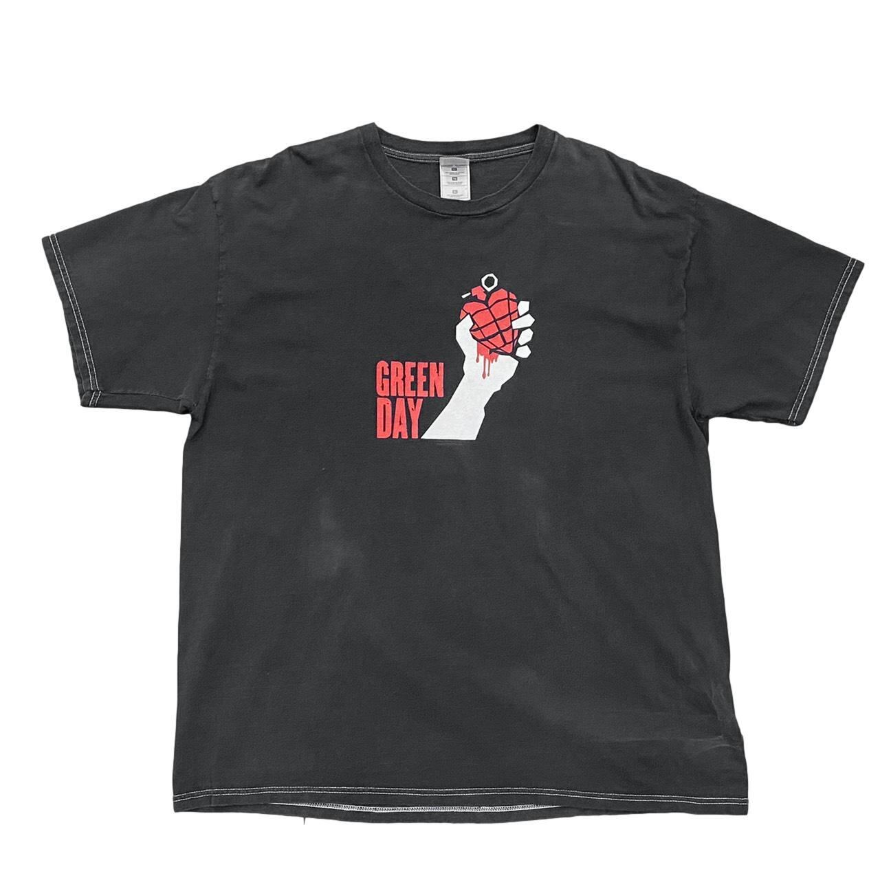 GREEN DAY AMERICAN IDIOT 2005 TOUR TEE FRUIT OF THE LOOM XL KD4186 