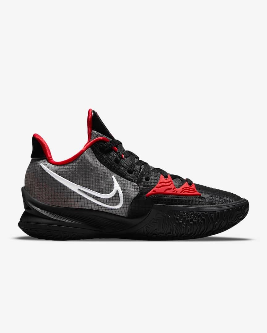ナイキ メンズ バッシュ Nike Kyrie Low 4 - Black/White/University Red Nike Kyrie Low 4 カイリーアービング | jordan_sneakers