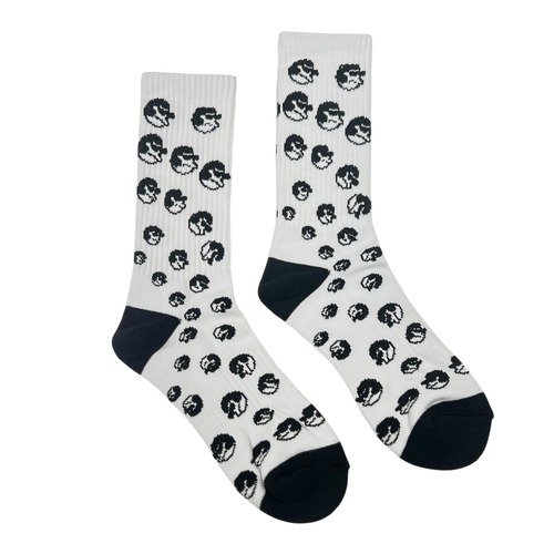 CLASSIC GRIP / TONY TUNNEL SOCKS WHITE