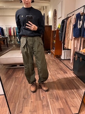 1988s ITALIAN AIR FORCE PARACHUTE TROUSERS(SIZE46 L)