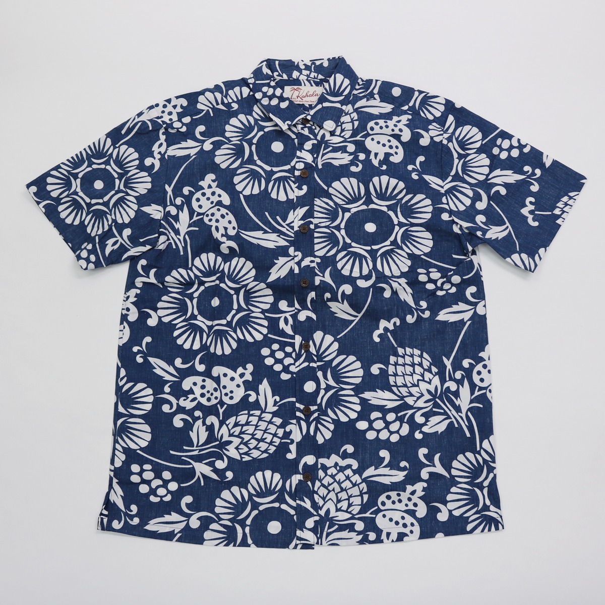 KAHALA - DUKE'S PAREO Classic Edition / NAVY | GOLDEN STATE