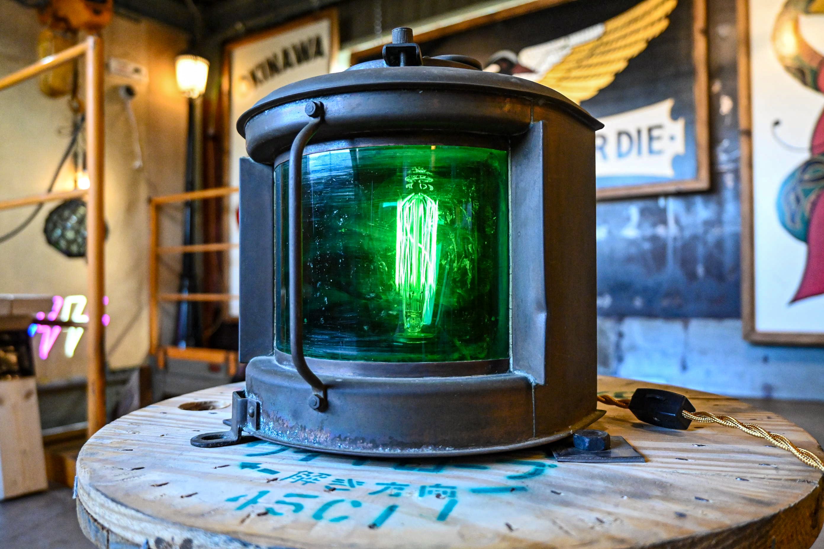 vintage 日本船舶灯 remake
