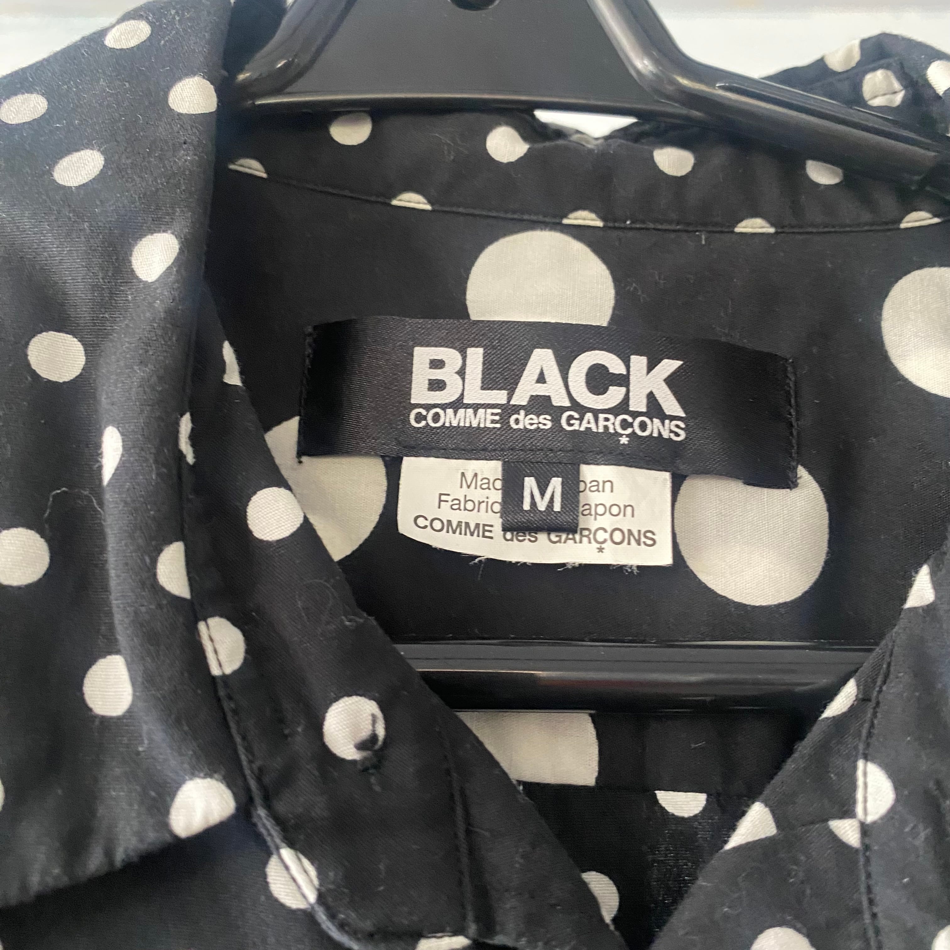 Comme des Garcon BLACK Long Sleeve Shirts Dot コムデギャルソン  