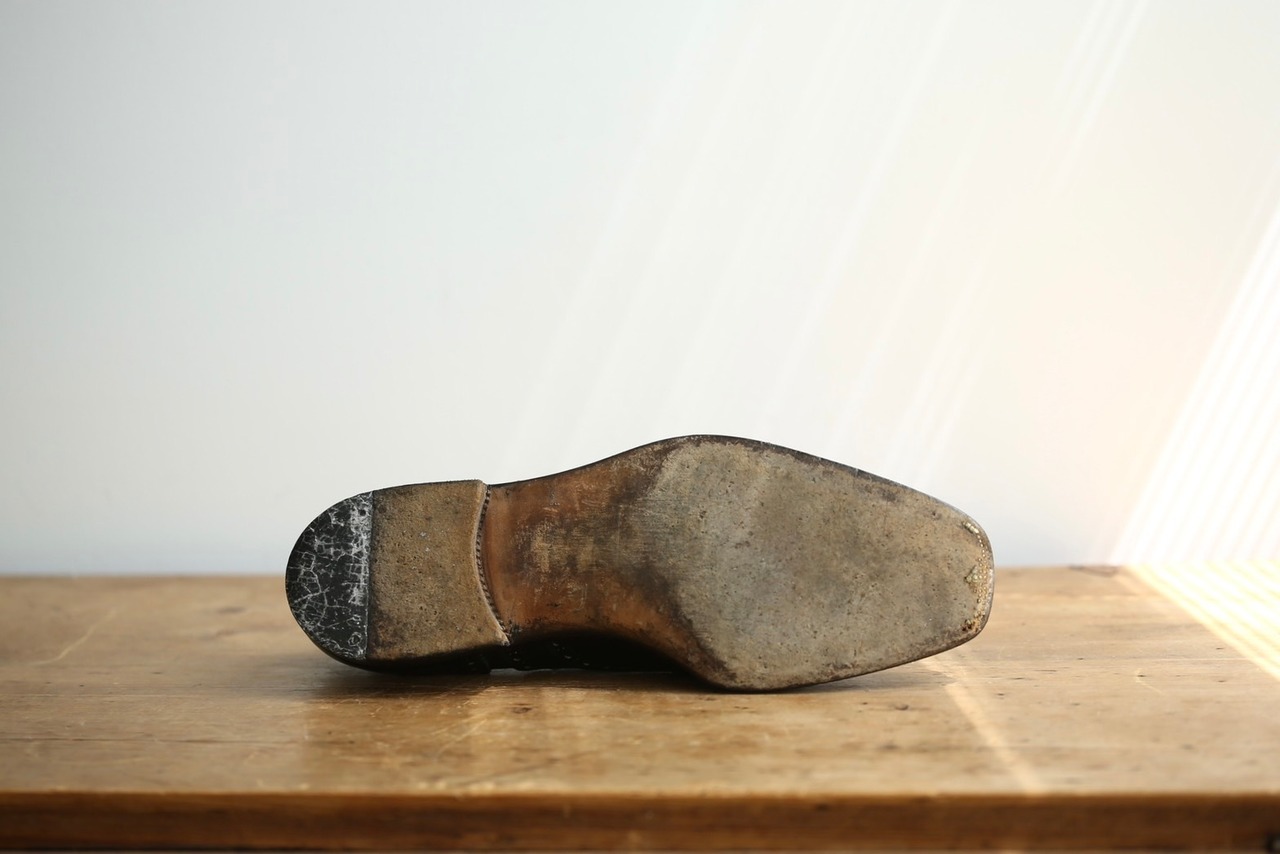 【Stefano Bemer】遺作  フルブローグ『Su Mizura』 ビスポーク  ブラック Size:39