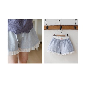 夏レイヤードデザインショートパンツ