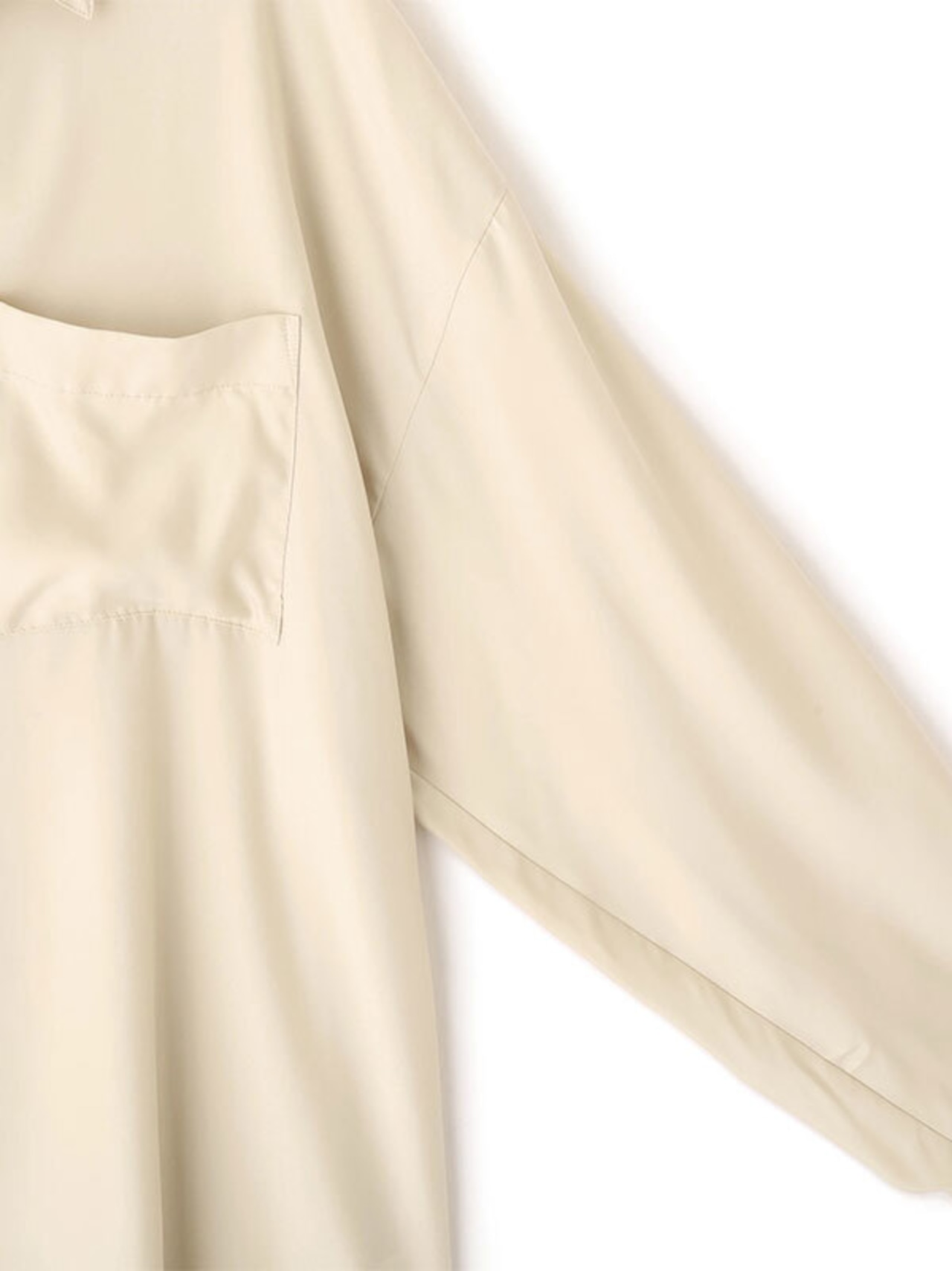 ETRE TOKYO キュプラネクタイオーバーサイズシャツ