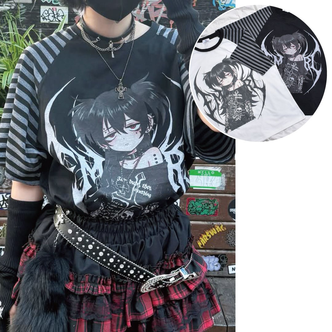 【4/10新着】EMOガールラグランTシャツ
