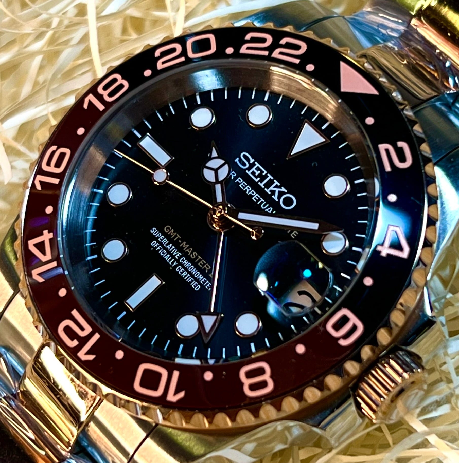 シャドウバイオレット　カスタム SEIKOカスタム シャドウバイオレット