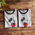 DEADSTOCK Mickey Mouse Ringer Tee USA MADE by Bayside