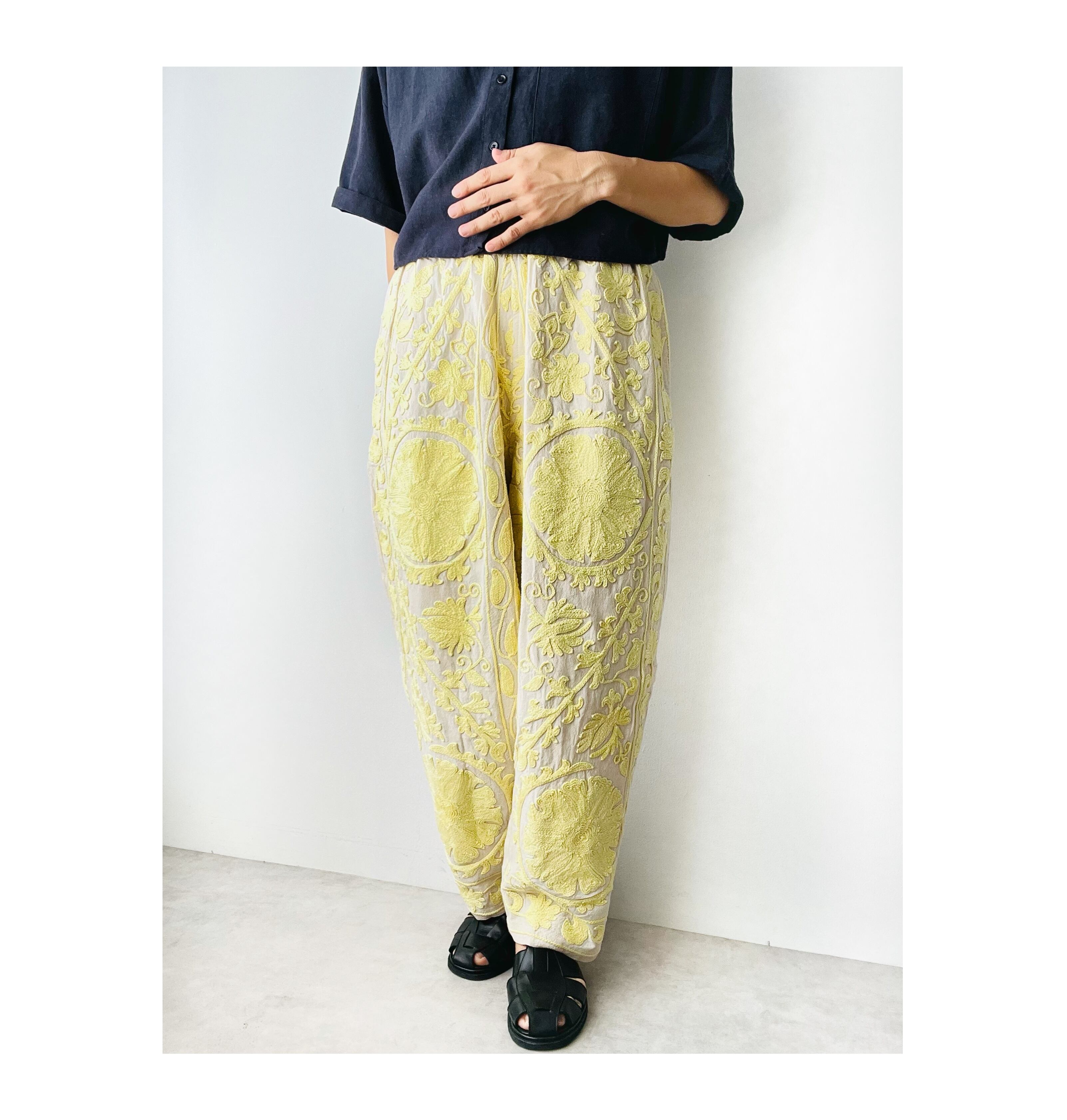 ポキプシー　pokipcee　スザニパンツ 手刺繍スザニパンツ(V1~Z2) | pokipcee ポキプシー