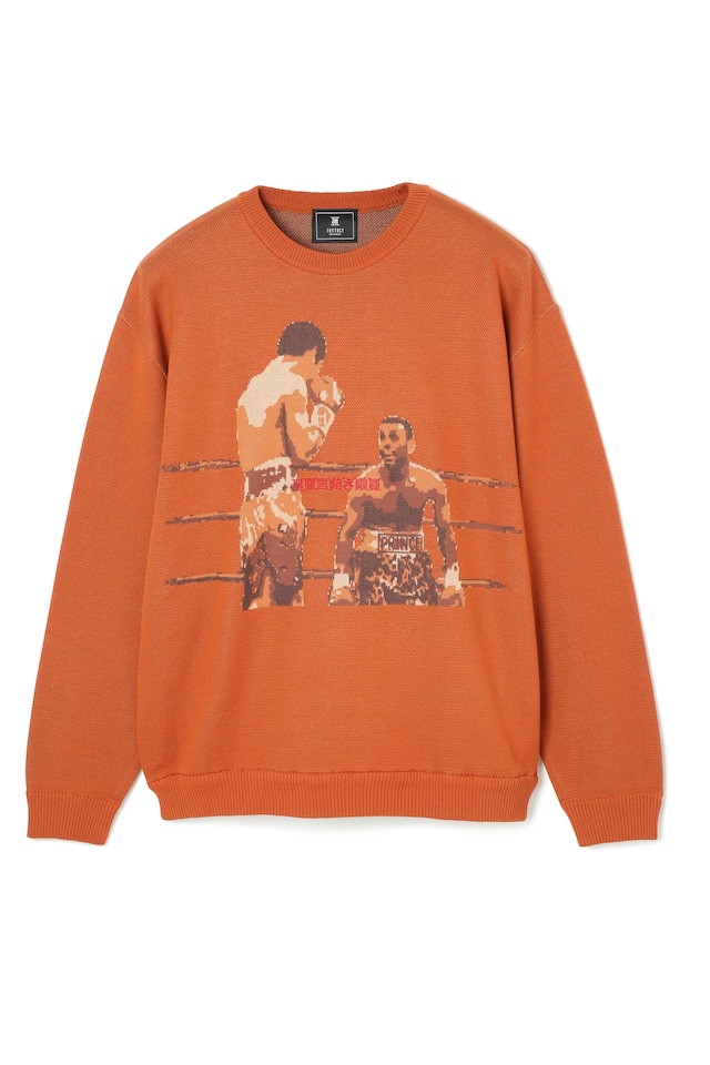 EPHEMERAL SWEATER ORANGE