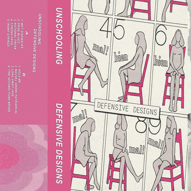Unschooling / Defensive Designs（500 Ltd Pink LP）