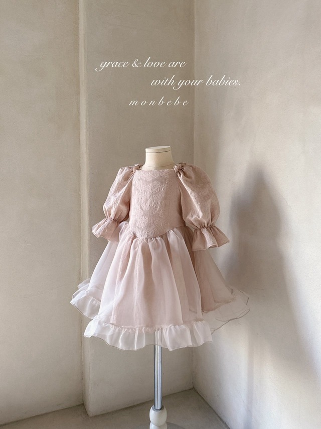 《即納》《monbebe》Leah dress