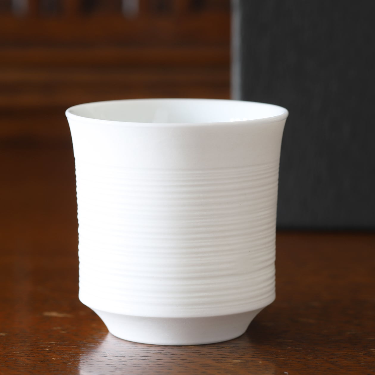 ぐい吞み（酒杯・お猪口）作家物 青木克之作 引き手 信楽穴窯