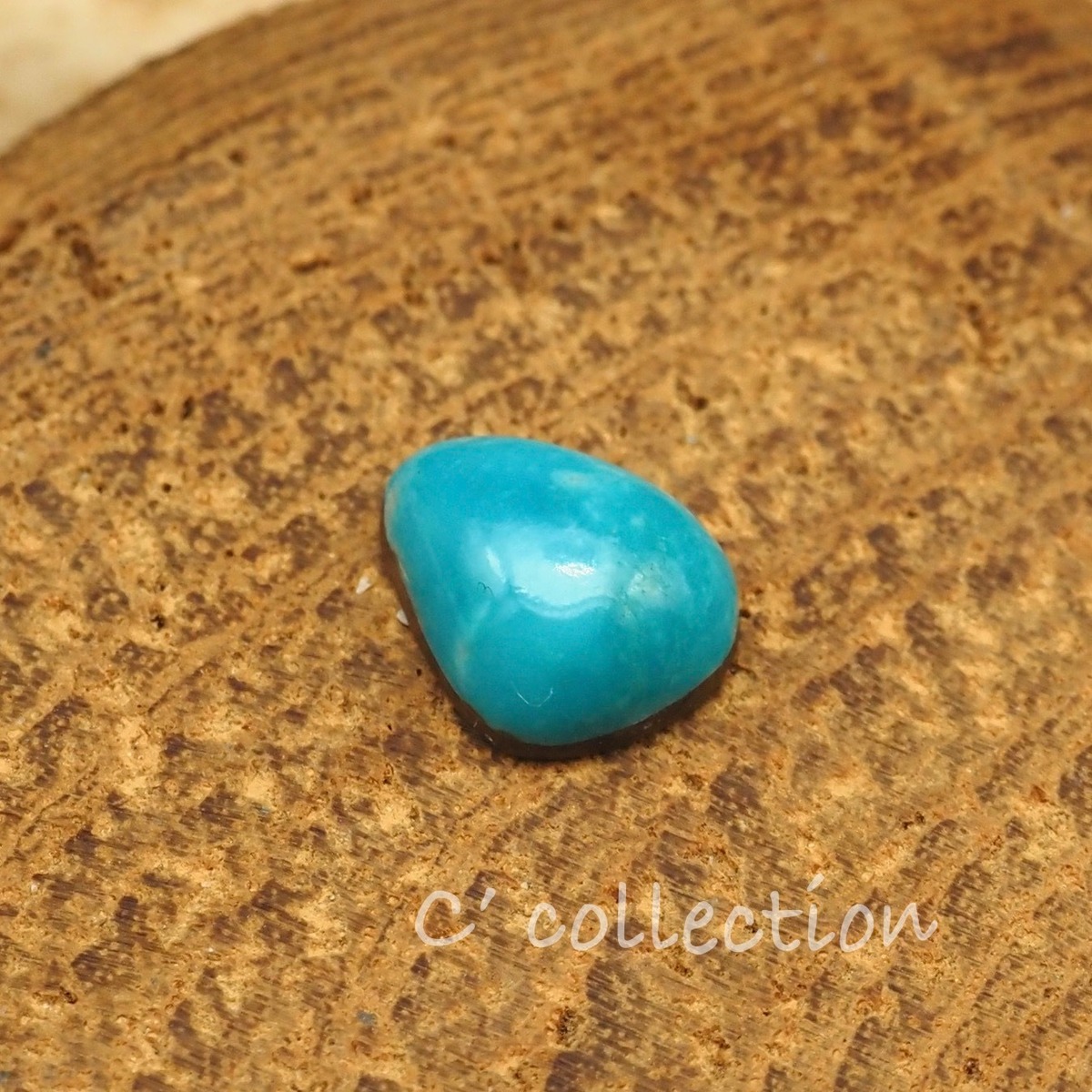 1,7ct Blue Gem Turquoise ブルージェム ターコイズ BG20 ルース 天然石 スタビライズド C' collection