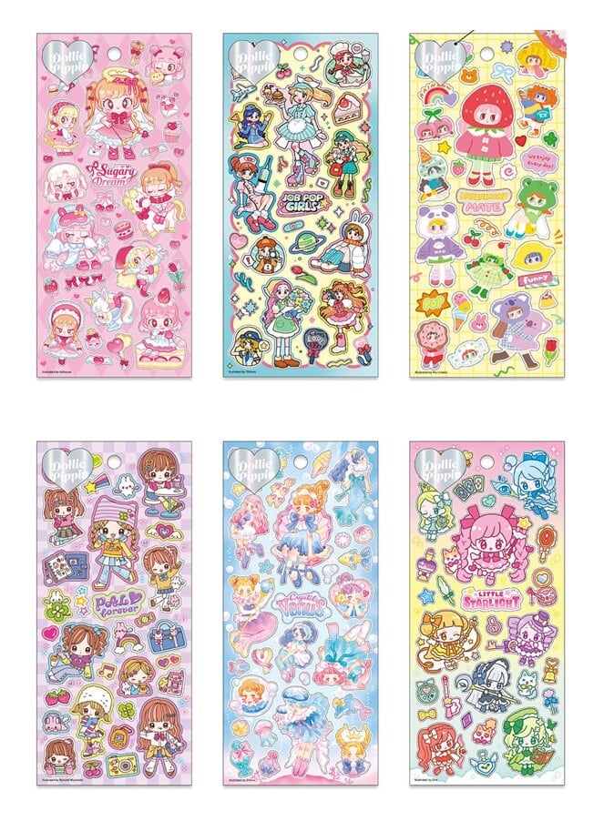 ステッカー ドーリーピピンステッカー miw_82933_82938 sticker MIND
