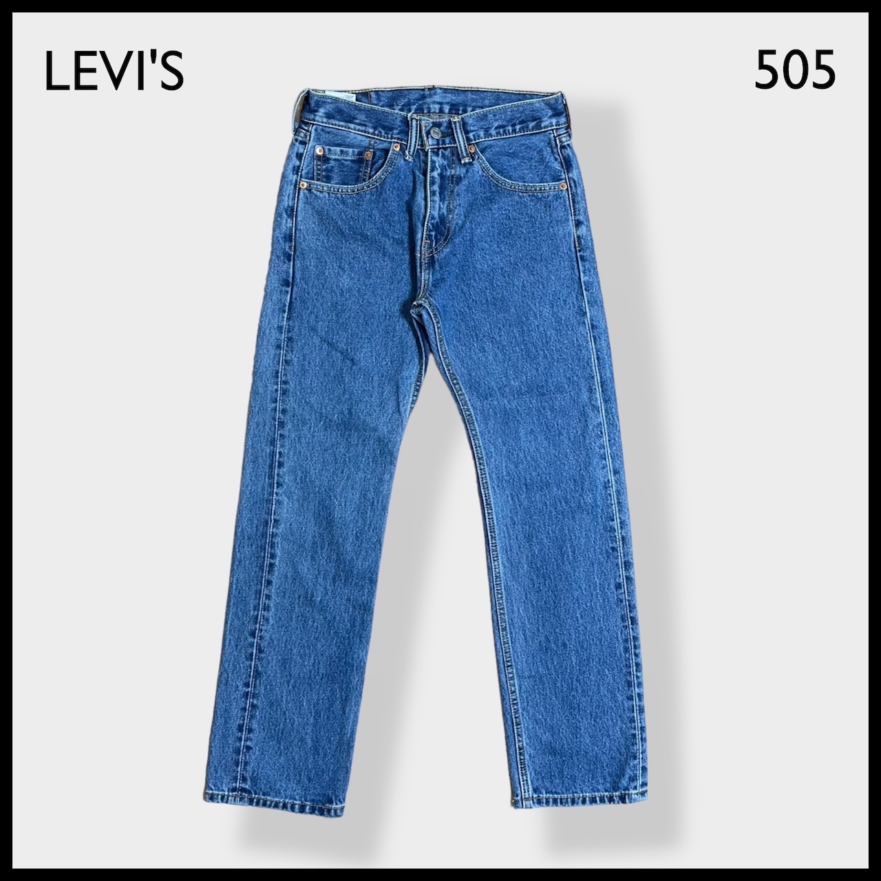 【LEVI'S】505 デニム ジーンズ ジーパン W28 L30 レソト製 リーバイス us古着