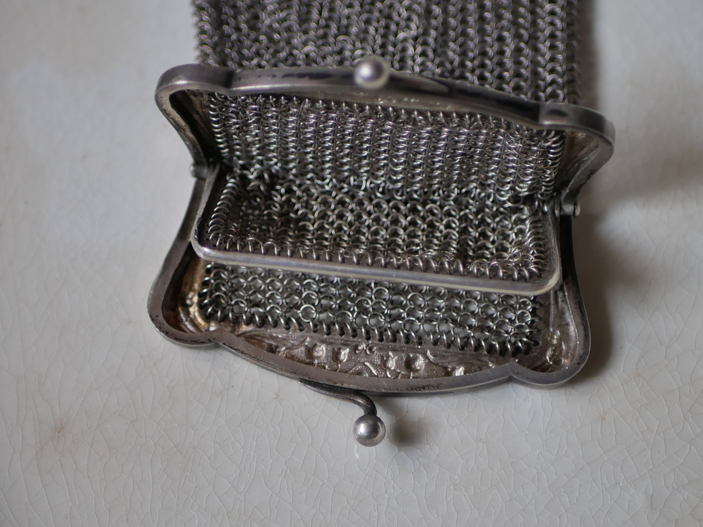 フランスアンティークコインパースシャトレーンスズラン