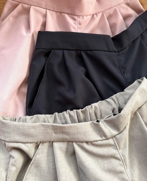 【LIVE LOVE LEARN WOMEN】new summer tuck pants