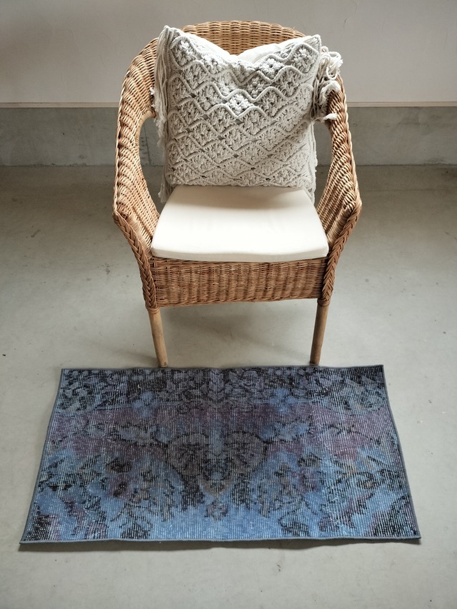 Turkish small rug 49✕100cm No.411