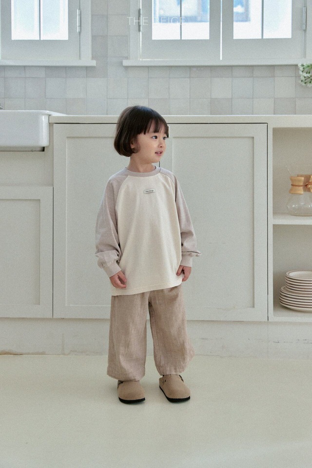【予約】the beige Single Raglan T
