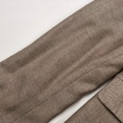 イタリア製 シルク混 MaxMara マックスマーラ テーラードジャケット i 42/ベージュ レディース