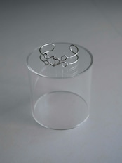 RITSUKO KARITA - Silver Hook Bangle :Silver|small article/スプリングホック/Silver925