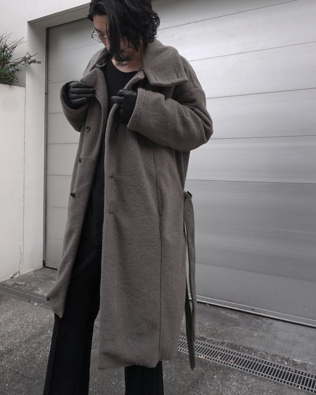ASKYY / DET COLLAR COAT / SMORKY GRY | ASKYY TOKYO FLAGSHIP