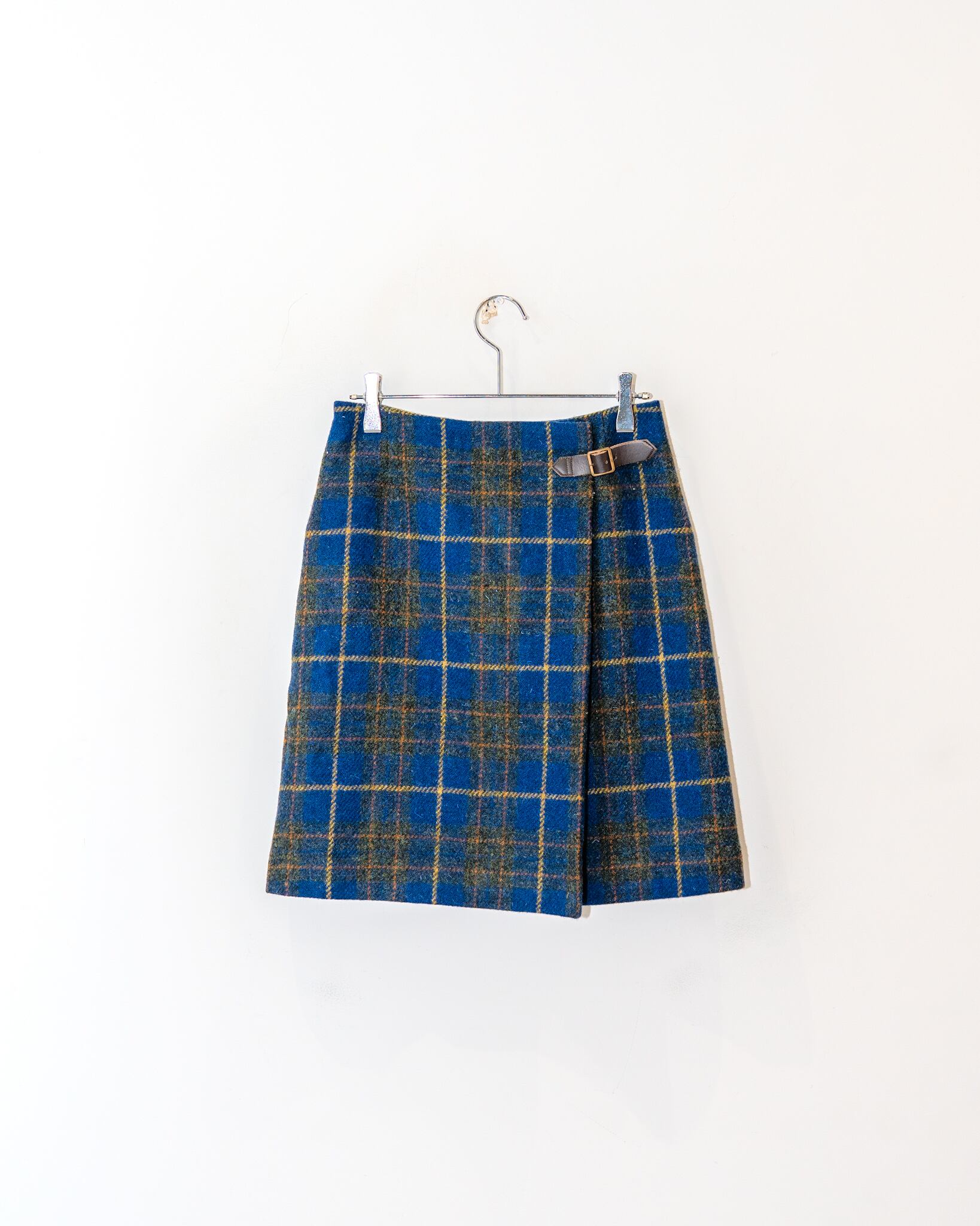 MACKINTOSH WOOL SKIRT / HARRIS TWEED