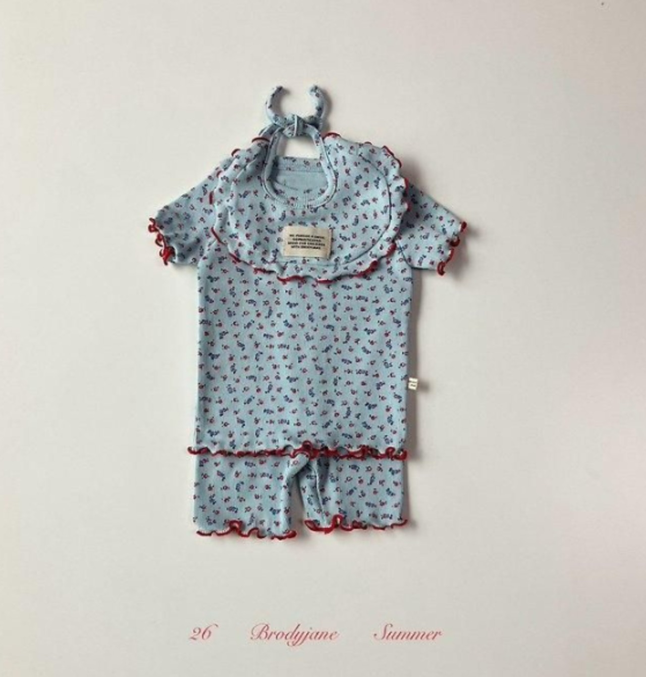 【取寄/韓国直送】Brodyjane 26/SM  ロジ半袖上下セット｜夏服｜韓国子供服