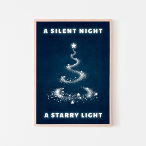 クリスマス "A silent night, A starry light"