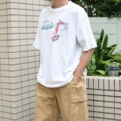 97's hermit crab print tee