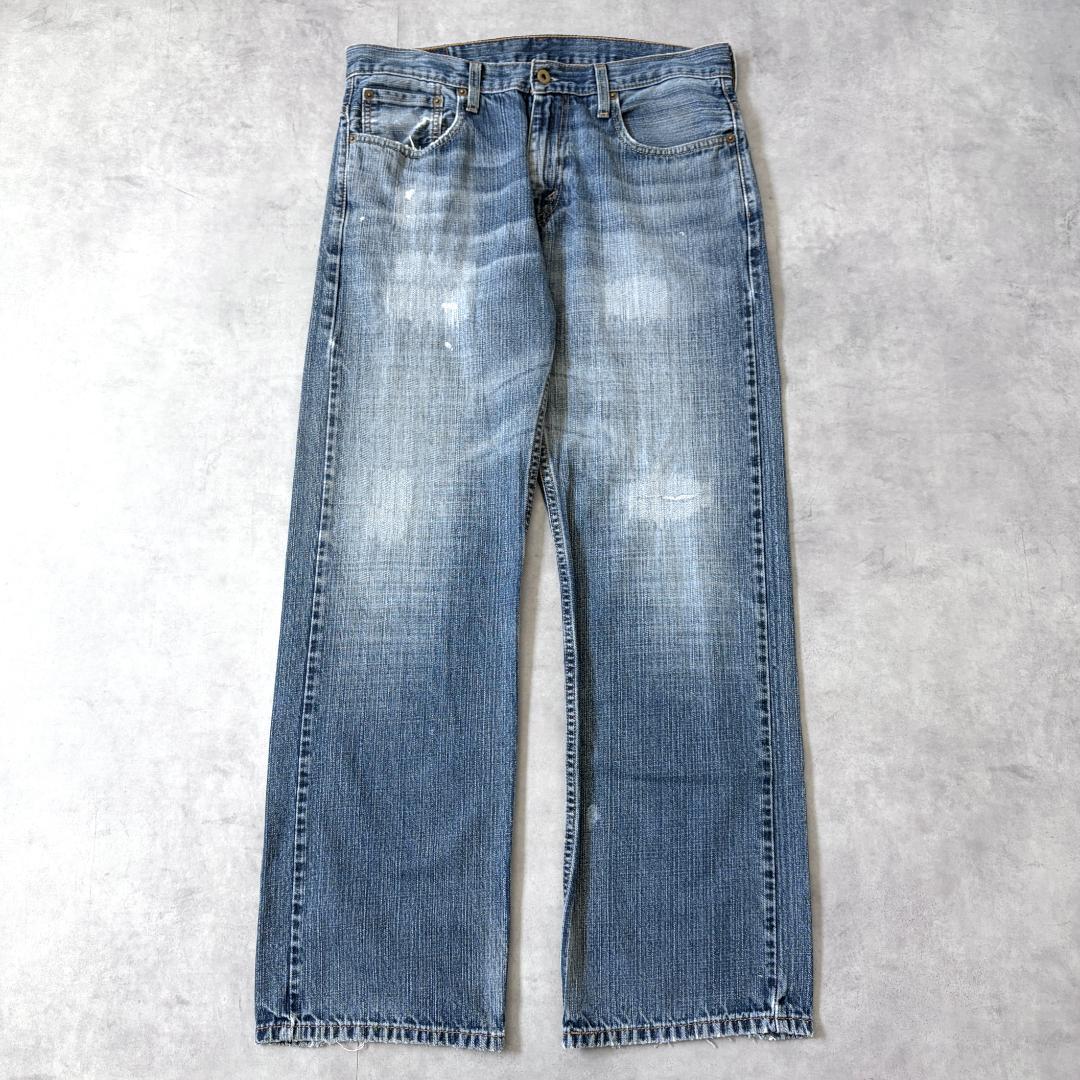 リーバイス569 Levis W32 ブルーデニム 青 古着 ヒゲ 21319 | fuufu