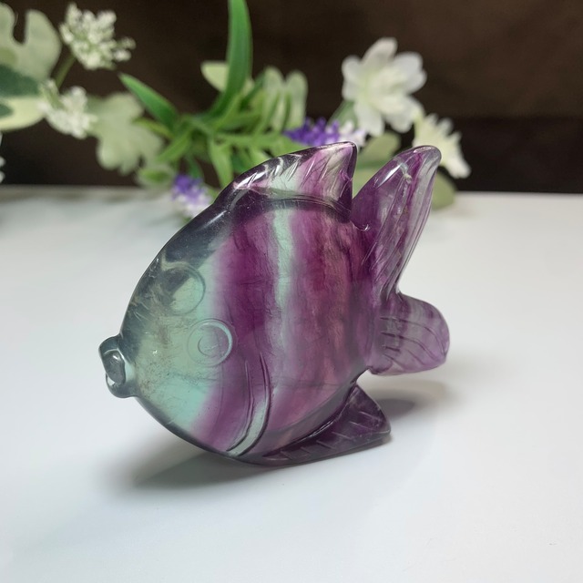 9.海のアニマル♪♪フローライトお魚さん☆