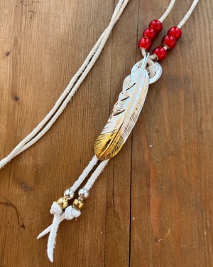 先金特大フェザー（金の部分は真鍮）