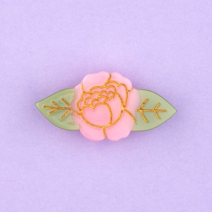【Coucou Suzette The Flower Power collection - Peony hair clip-】