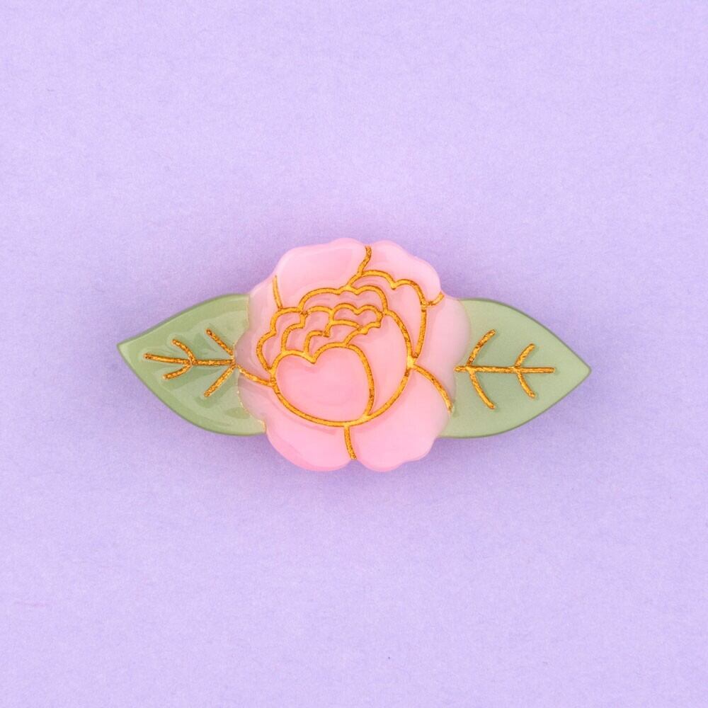 【Coucou Suzette The Flower Power collection - Peony hair clip-】