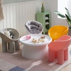 コンフォートシートクッション付き モダンデザイン ラウンジチェア 一人掛け アートチェア インテリア おしゃれ 丈夫な椅子の脚 組み立て不要