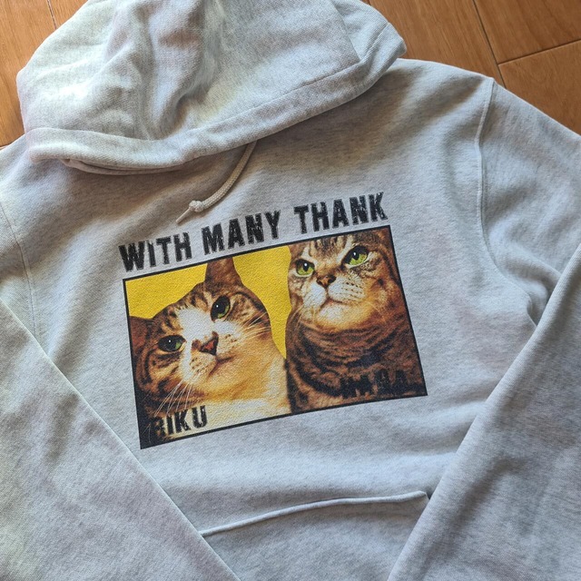 うちの子の写真で作るトレーナー（スウェットorパーカー）ペットの愛らしさをアピールできる一着を！