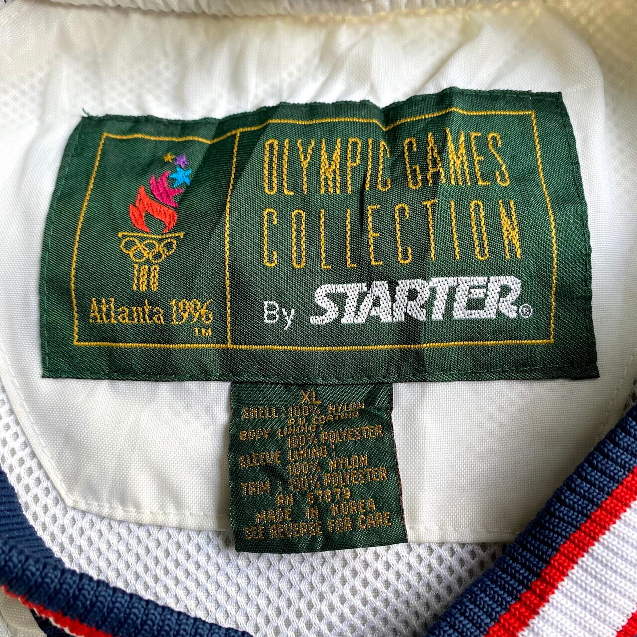 90s アトランタオリンピック 刺繍 マウンテンパーカー バイカラー  緑
