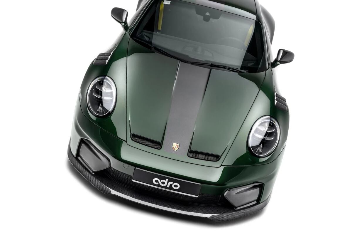 adro Porsche992.2GT3 フロントリップスポイラー＜正規輸入品