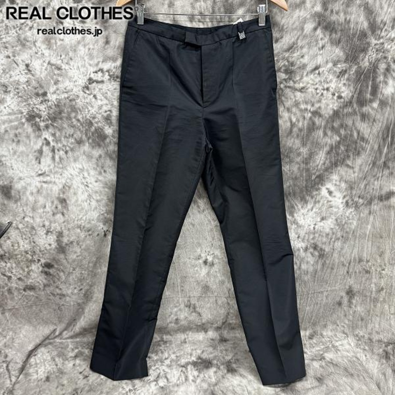 RAF SIMONS/ラフ・シモンズ 90s 初期紺タグ スラックスパンツ/ブラック 