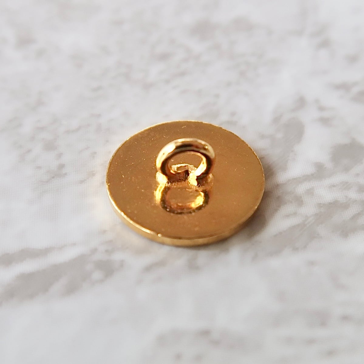 VINTAGE HERMES BUTTON】セリエ ゴールド ボタン 12mm H-26001