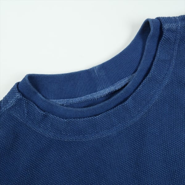 Size【L】 TENDERLOIN テンダーロイン MOSS STITCH SWEAT NAVY クルー