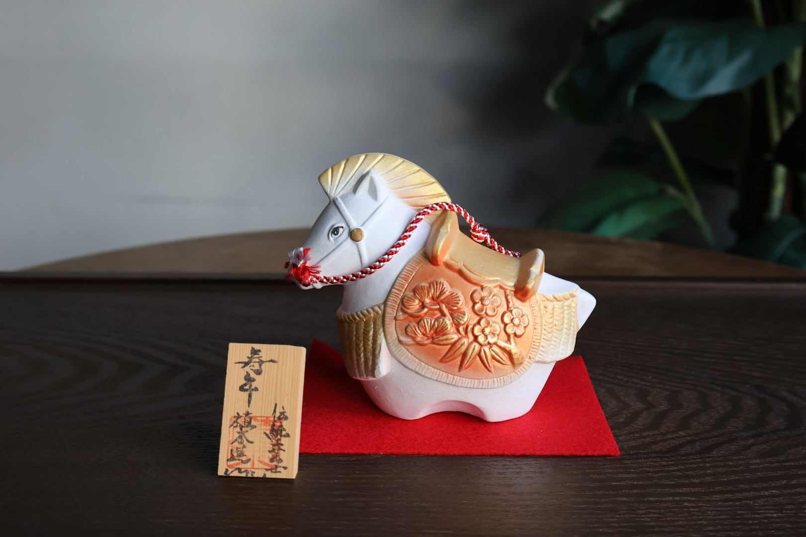 博多人形 干支午 進作 寿午(白) | うつわ通販 土岐陶器店 / ONLINE SHOP