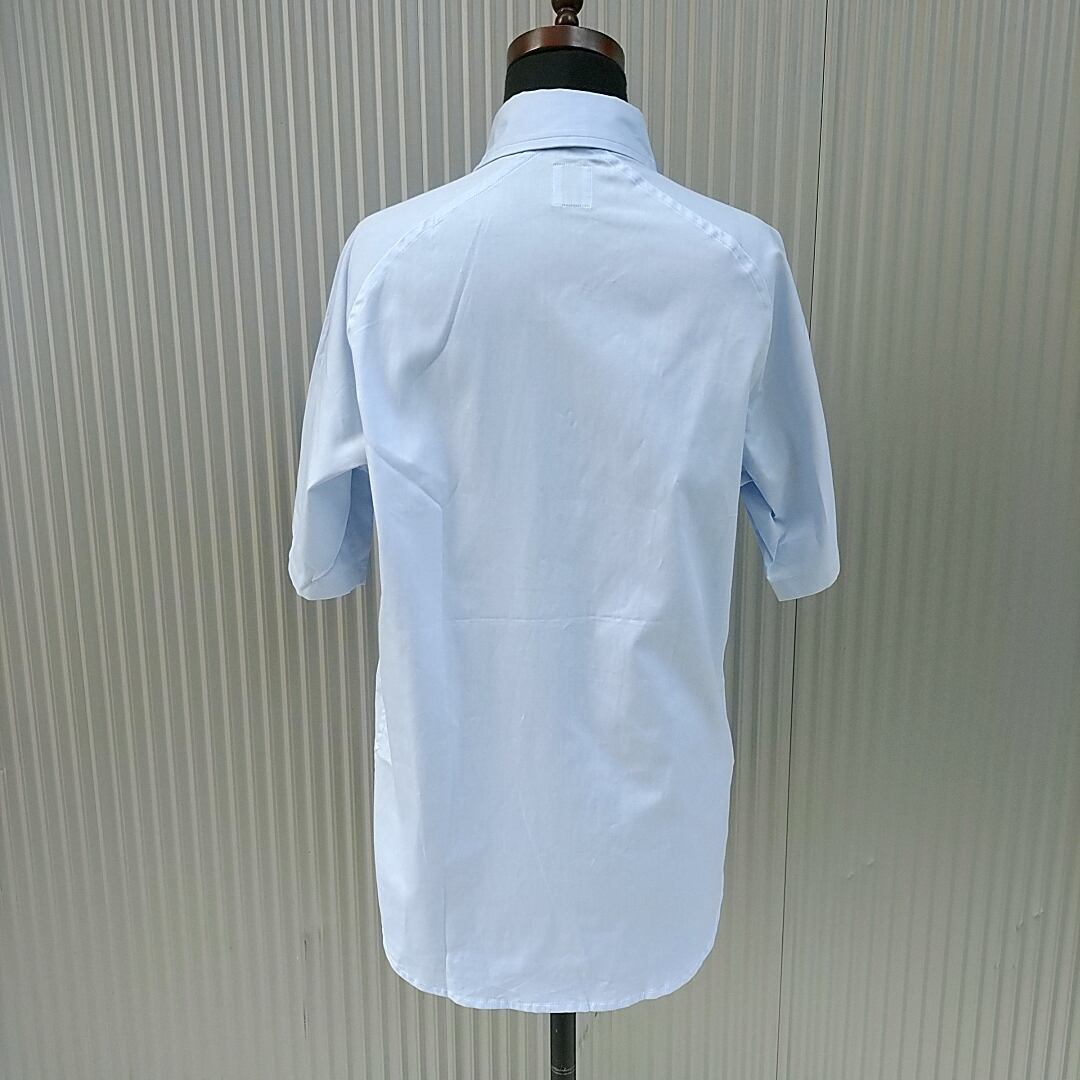 デッドストック 90s 希少サイズ S ■ 総柄 ボーダー 半袖 Tシャツ 新品